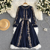 Paula Vintage Midi Dress - Label Frenesi Fashion